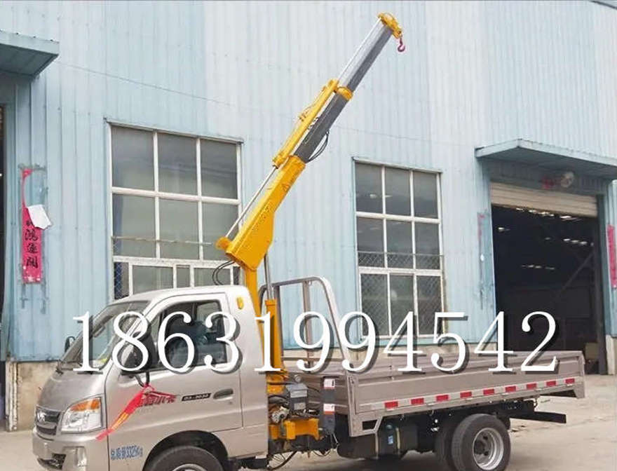 新都区车载吊机5吨搬运移动起重机220伏家用吊机搬运车载吊机油压随车吊